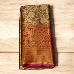 One gram gold Pattu Saree