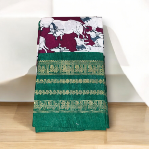 Fancy Cow saree
