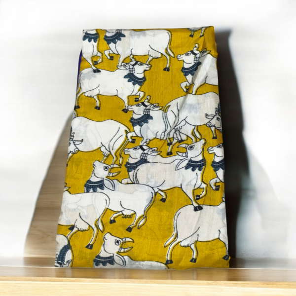 Fancy Cow saree - Image 2
