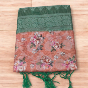 Digital Print Tissue Saree