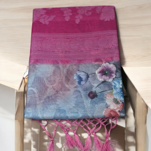Digital Print Tissue Saree