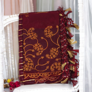 Fancy Saree with Embroidery Blouse
