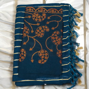 Fancy Saree with Embroidery Blouse