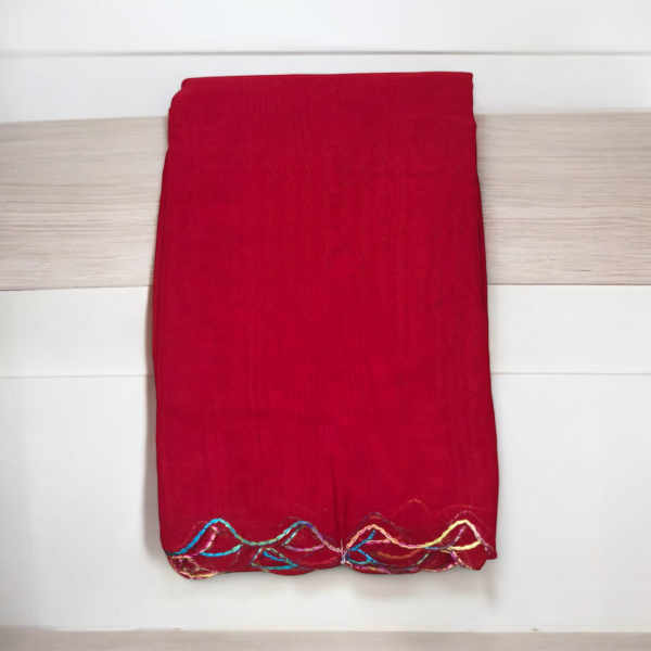 Budget Friendly Fancy Saree - Image 2