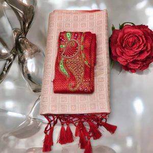 Soft silk saree (with work blouse)