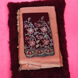 Fancy Saree with Embroidery Blouse