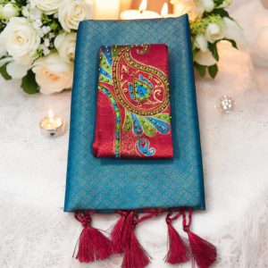 Soft silk saree (with work blouse)